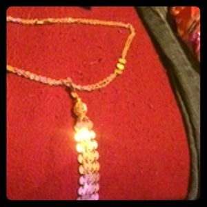 Dangling necklace